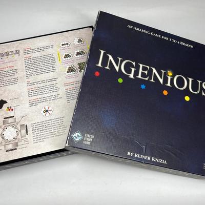 Ingenious The German Abstract Strategy Board Game