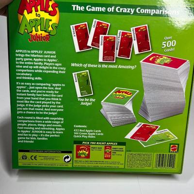 Apples to Apples Junior Family Card Game