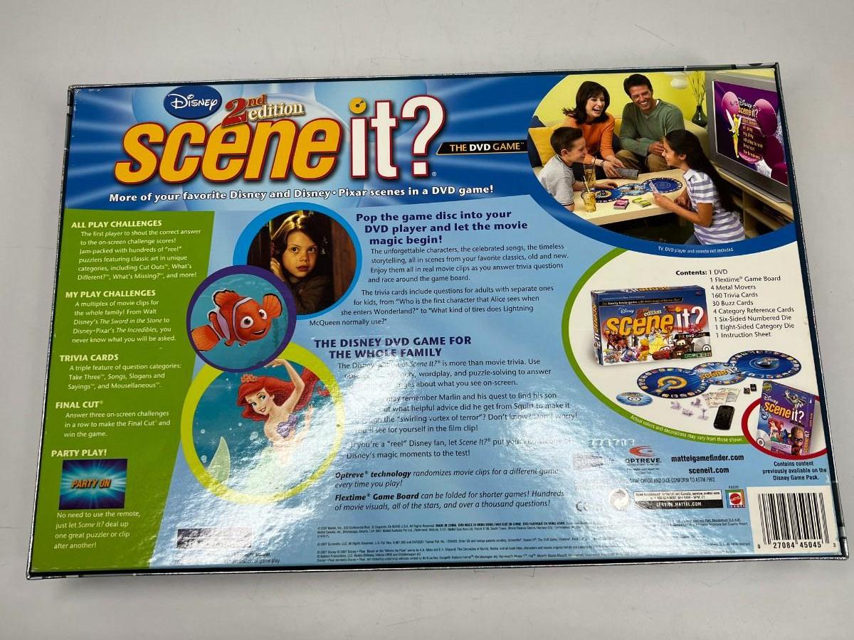 Disney Scene It 2nd Edition Family Board Game