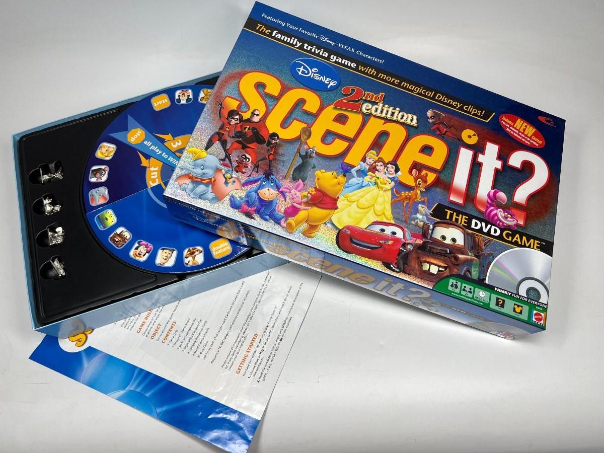 Disney Scene It 2nd Edition Family Board Game