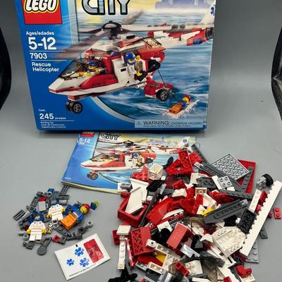 Lego City Rescue Helicopter Set 7903