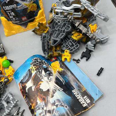 Lego Bionicle Barraki Carapar & Inika Toa Hewkii Action Figure