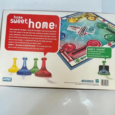 Sorry The Game of Sweet Revenge Family Board Game