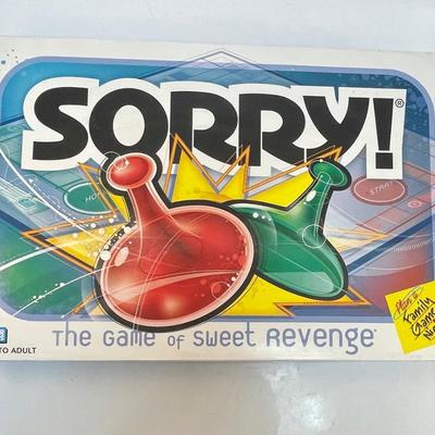 Sorry The Game of Sweet Revenge Family Board Game