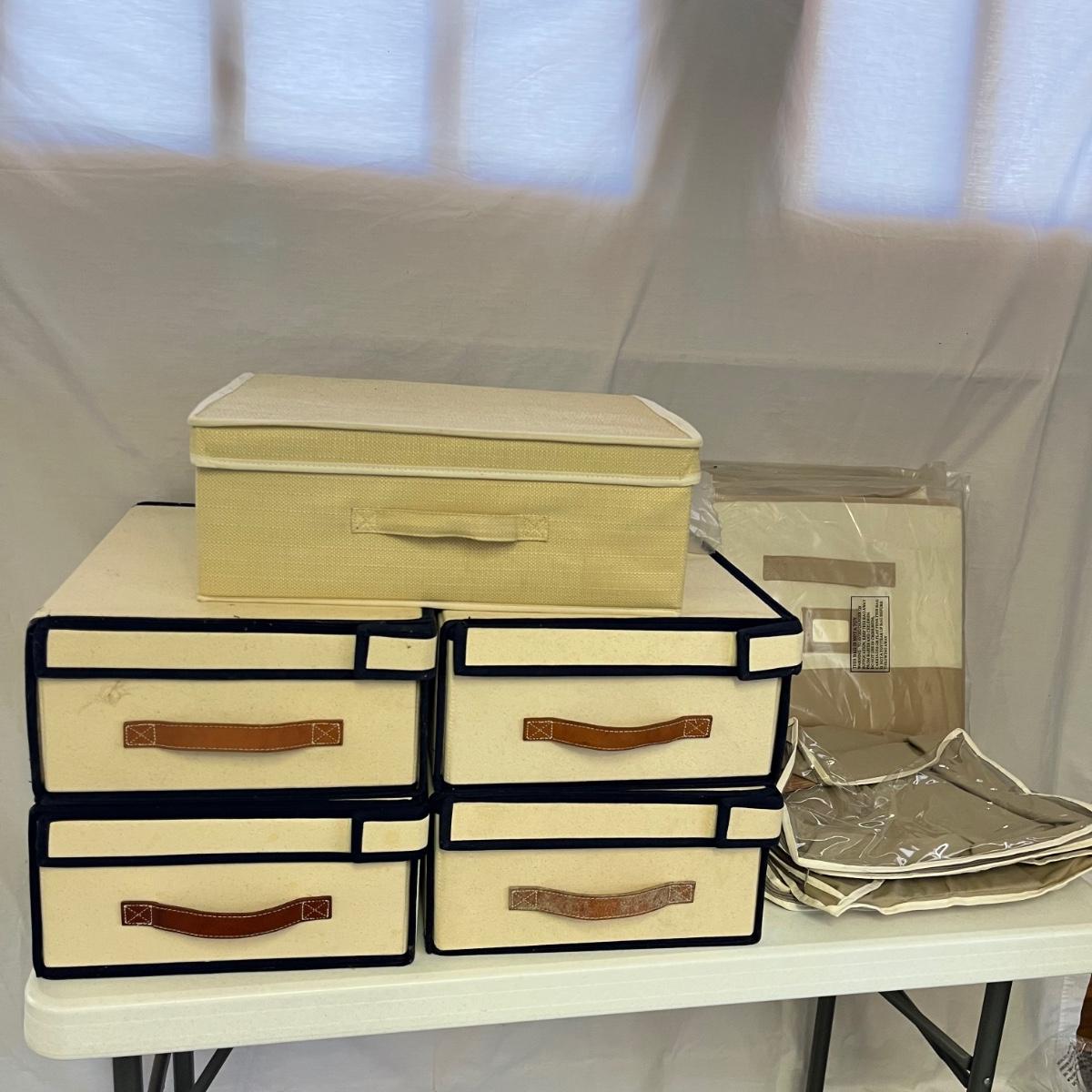 Canvas Storage Boxes (GMG)