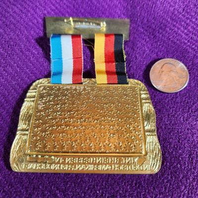 1990 LONSHEIM GERMAN VOLKSMARCH MEDAL