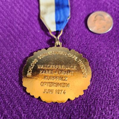 1974 OFTERSHEIM GERMAN VOLKSMARCH MEDAL