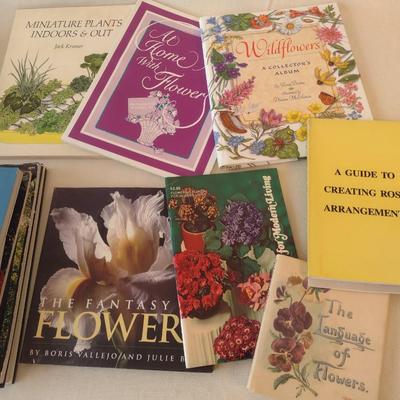 Assortment of Ikebana, Floral Arrangement and Design Informational Books (See all Pictures)