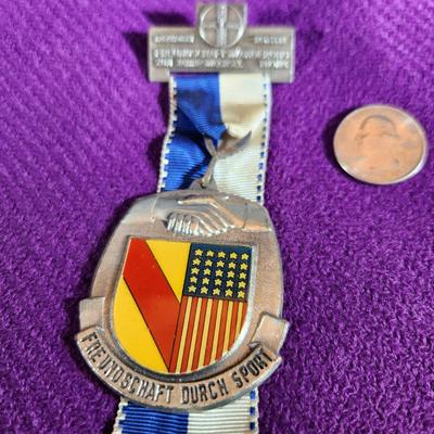 1973/74  NEW YEARS UNSPECIFIED LOCAL GERMAN VOLKSMARCH MEDAL