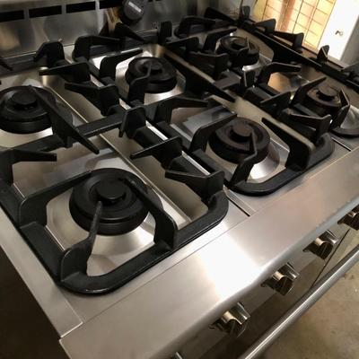 New 6 burner NXR gas range