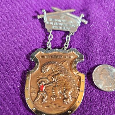 UNDATED GRASELLENBACH GERMAN VOLKSMARCH MEDAL