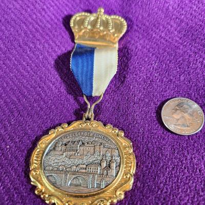 1973/74 NEW YEAR'S OFTERSHEIM GERMAN VOLKSMARCK MEDAL