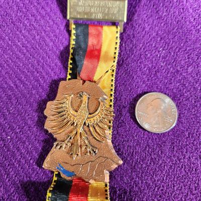 1974 DREHENTALER HOF GERMAN VOLKSMARCH MEDAL