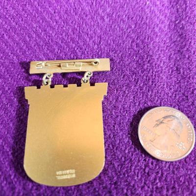 1973 GOLD WIESBADEN GERMAN VOLKSMARCH MEDAL