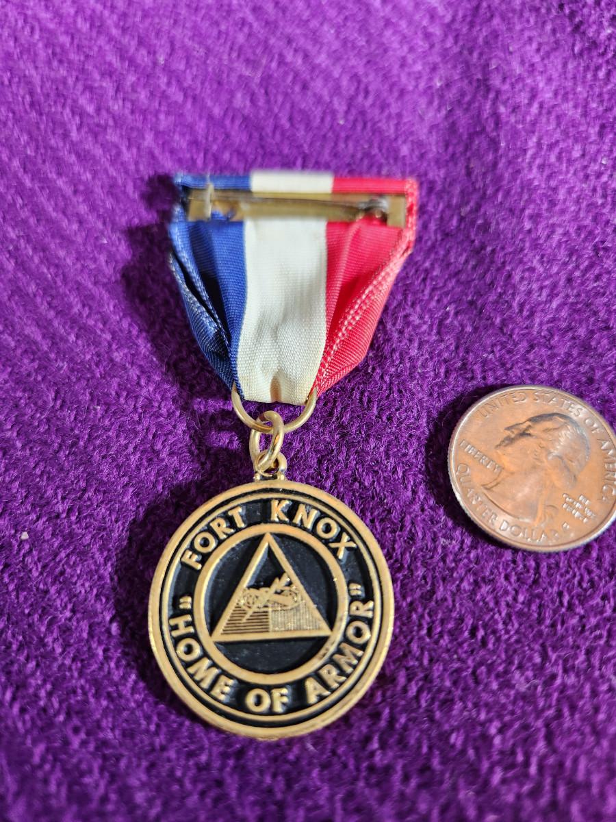 FORT KNOX HOME OF ARMOR MEDAL