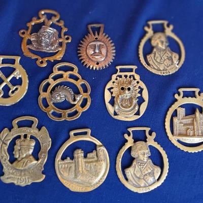 10 Piece Harness Brass