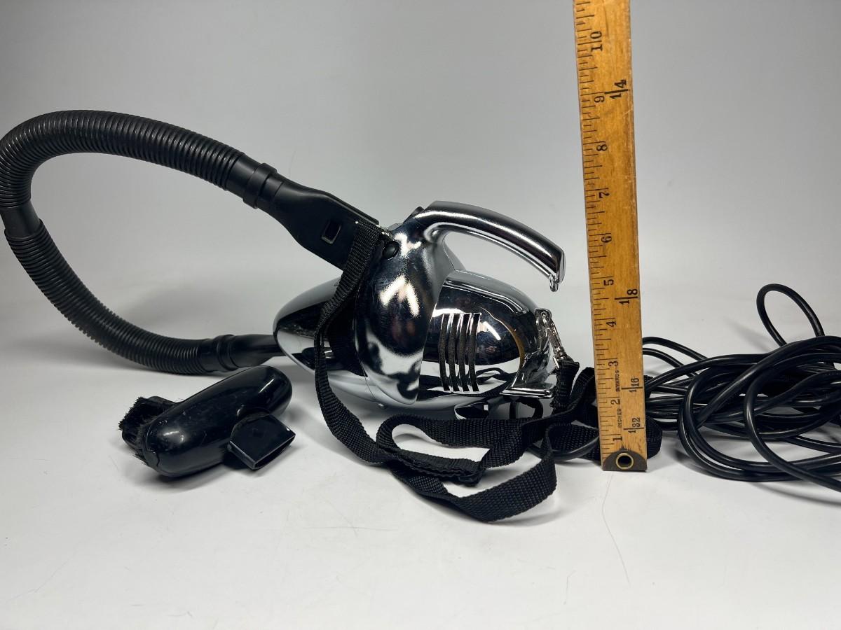 Euro PRO X 600 Watt Bagless Turbo Hand Vacuum Reflective Finish