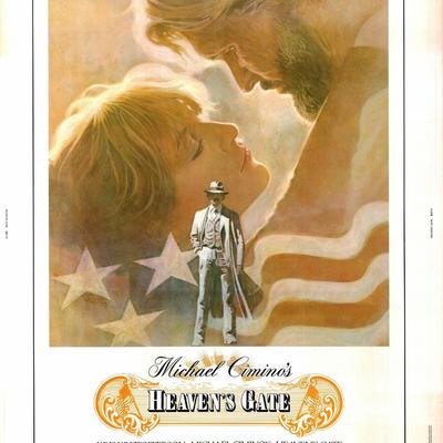 Heaven's Gate original 1980 vintage one sheet movie poster