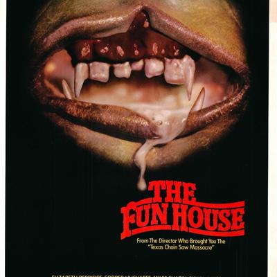 The Funhouse  original 1981 vintage one sheet movie poster