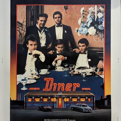 Diner 1982 Original 30x40 Movie Poster