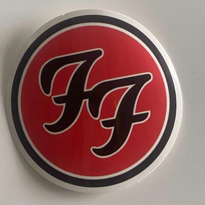 Foo Fighters logo sticker 