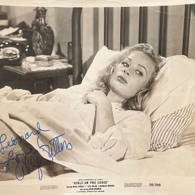 Girls on the Loose Abby Dalton signed movie photo