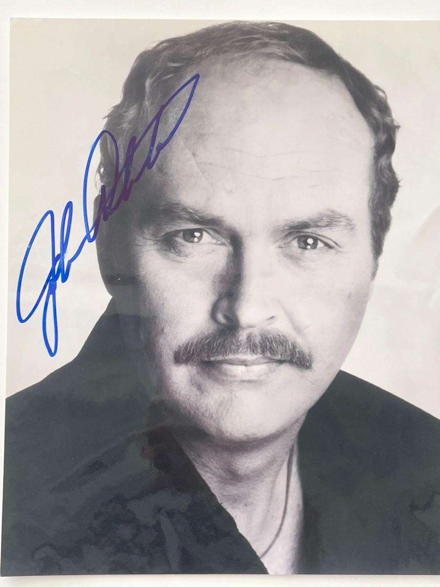 John Ashton signed photo