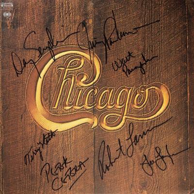 Chicago Chicago V signed album