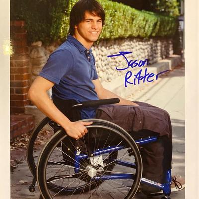 Jason Ritter signed photo