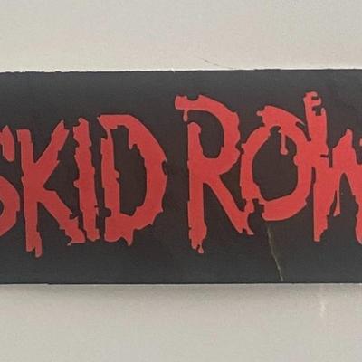 Skid Row logo sticker 
