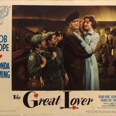 The Great Lover original 1949 vintage lobby card
