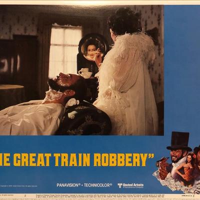 The Great Train Robbery original 1979 vintage lobby card