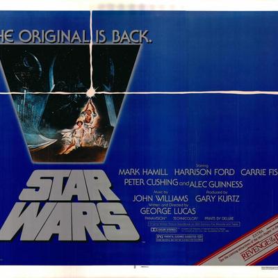 Star Wars original 1981R vintage one sheet movie poster
