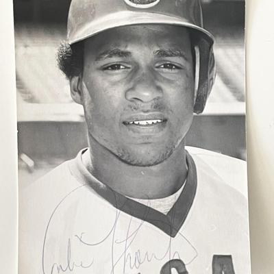 Chicago Cubs Andre Thornton signed photo