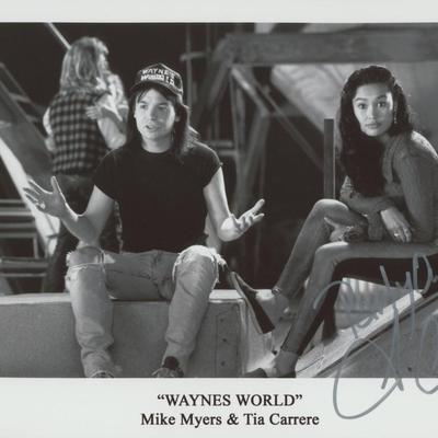 Wayne's World signed movie photo 