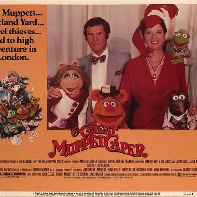 The Great Muppet Caper original vintage lobby card