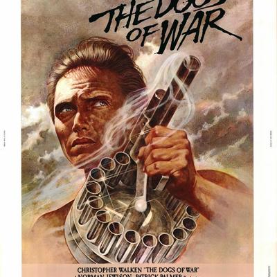 The Dogs of War original 1981 vintage one sheet movie poster