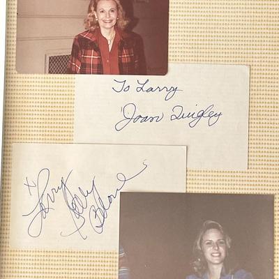 Actress Joan Quigly photo and signature
