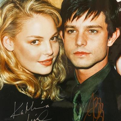 Roswell Katherine Heigl and Jason Behr signed photo