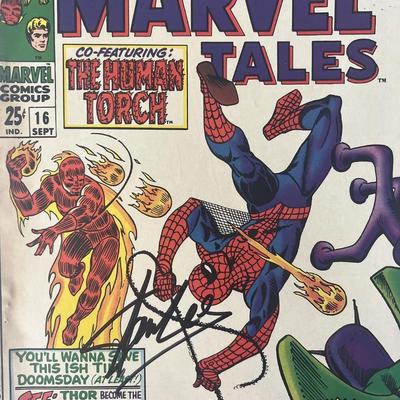 Stan Lee signed comic book