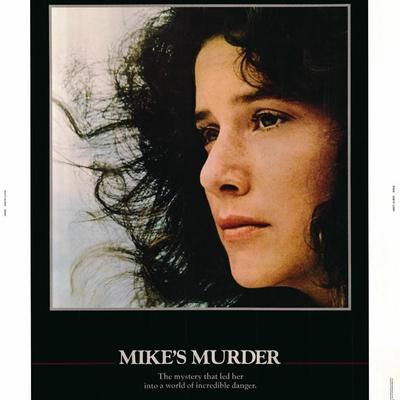 Mike's Murder original 1984 vintage one sheet movie poster