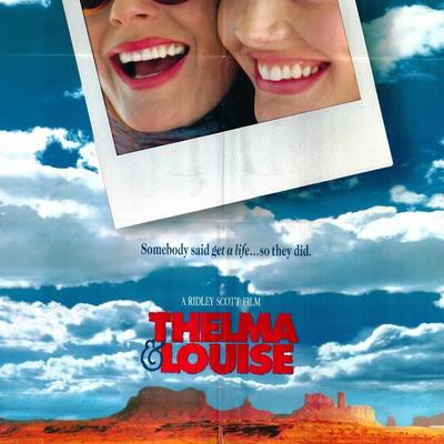 Thelma and Louise original 1991 vintage movie poster