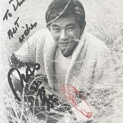 Samurai Jack Mako signed photo