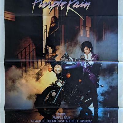 Purple Rain 1984 Original One Sheet Movie Poster