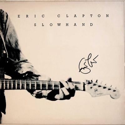 Eric Clapton signed Slowhand album