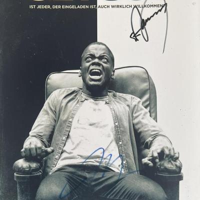 Get Out cast signed photo