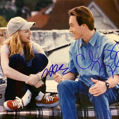 Say It Isn't So Chris Klein and Heather Graham signed movie photo