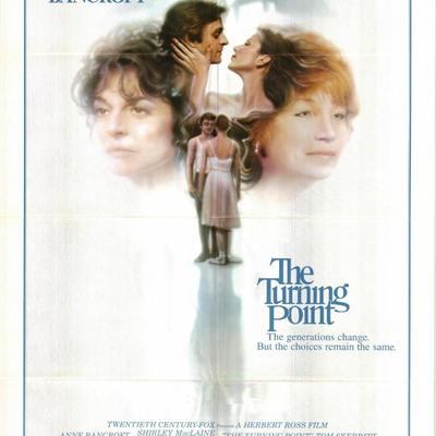 The Turning Point original 1977 vintage movie poster