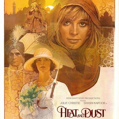 Heat and Dust original 1983 vintage one sheet movie poster