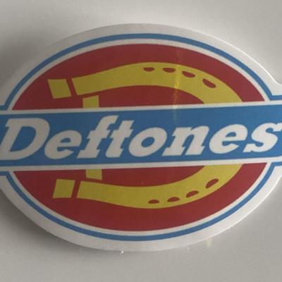 Deftones work wear sticker 